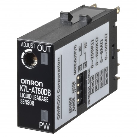 Omron K7L-AT50B K7LAT50B OMRON Detector of leaks of liquids, 250 Kohm to 50Mohm
